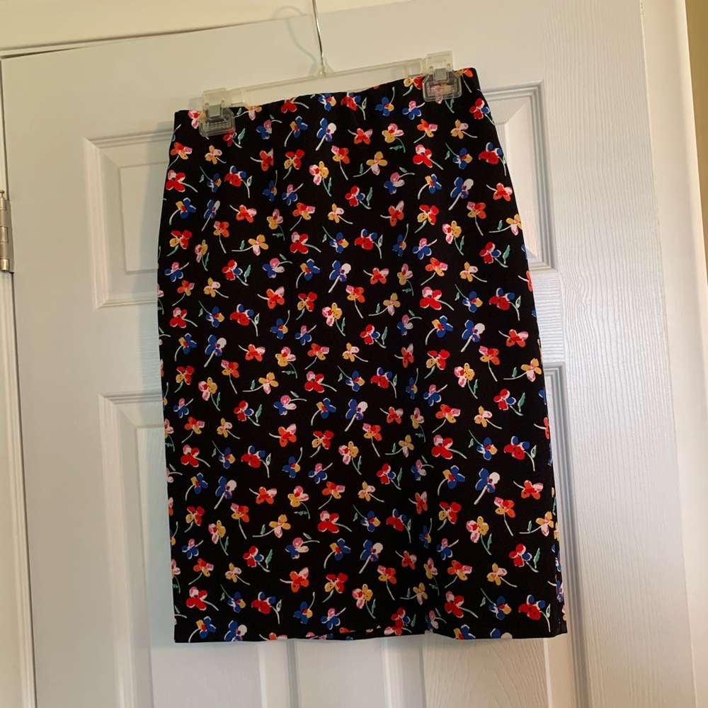 Philosophy Flower Pencil Skirt